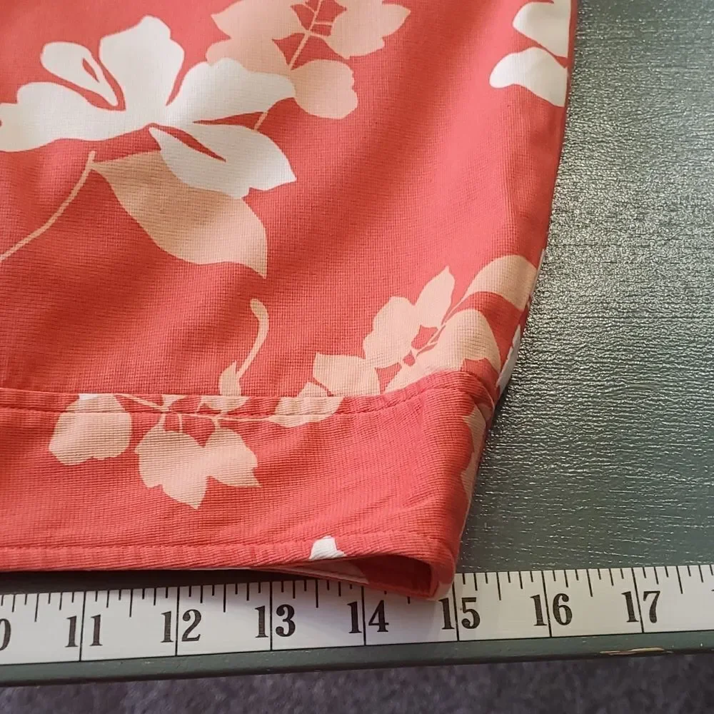 Rafaella skirt, size 8. Pink floral design. 97% cotton‎ 3%spandex. Barbiecore